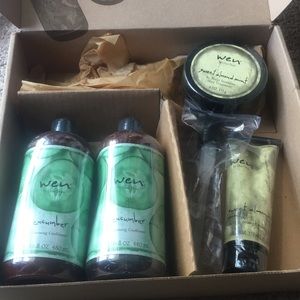 Completely sealed Wen haircare set